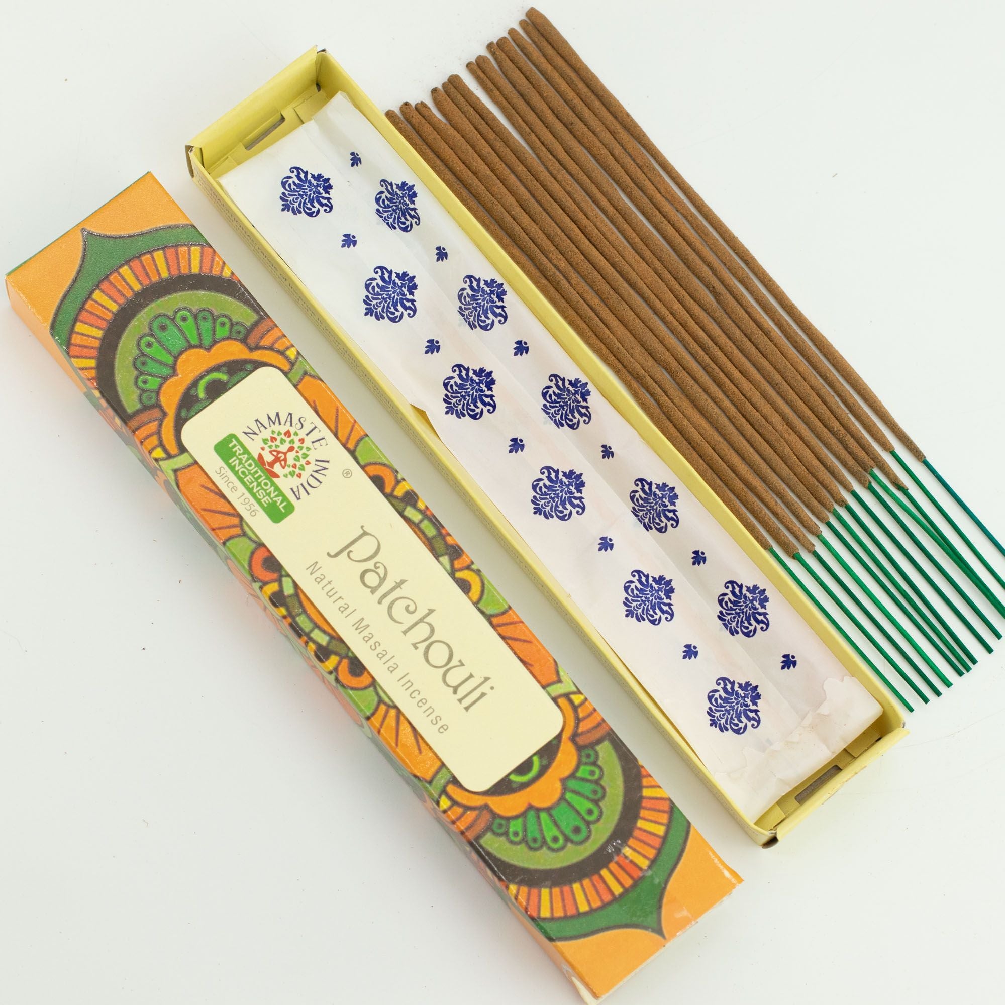 Encens Patchouli Masala Namaste - Mandala Artisanal – photo 3