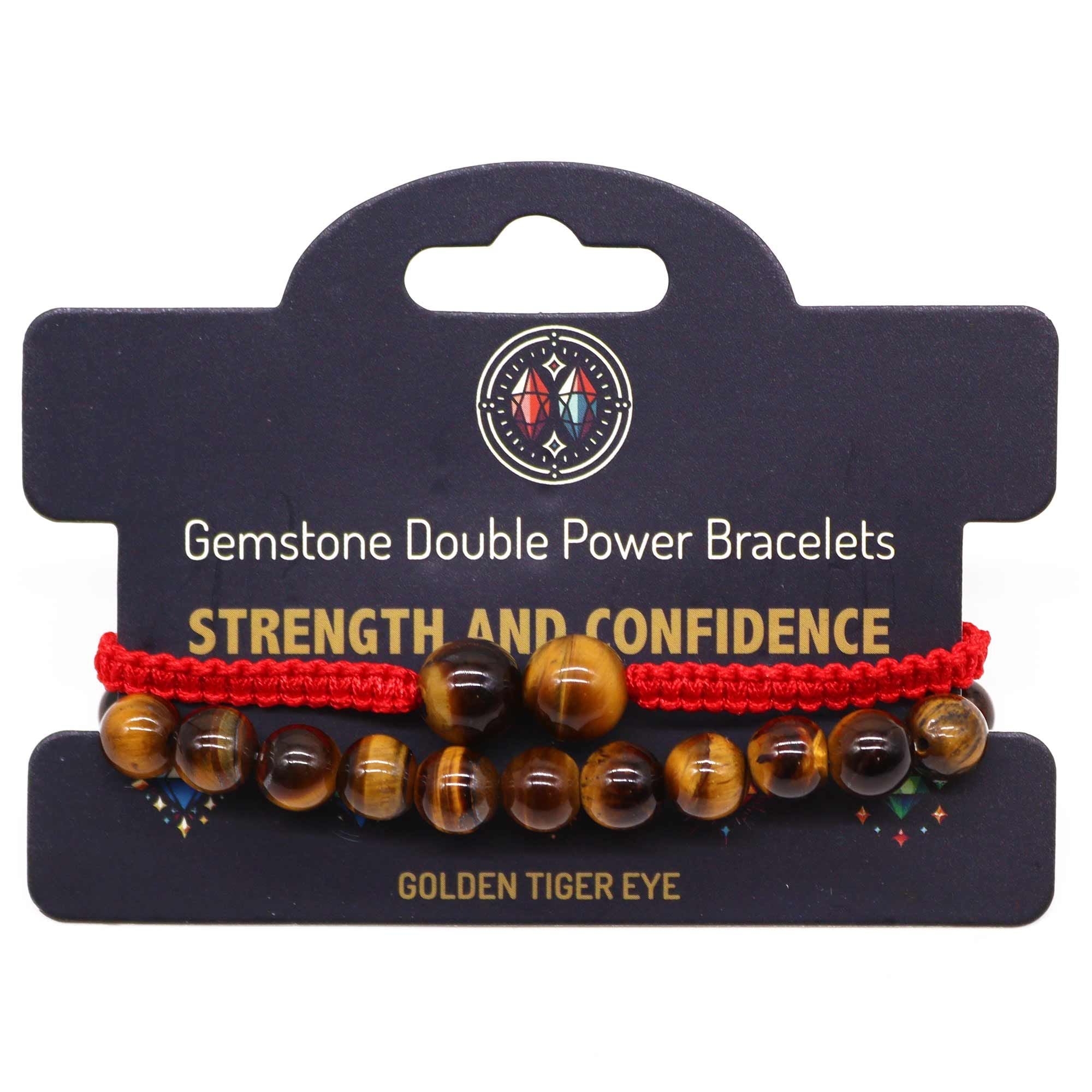 Bracelet double énergie - Œil de Tigre - photo 2
