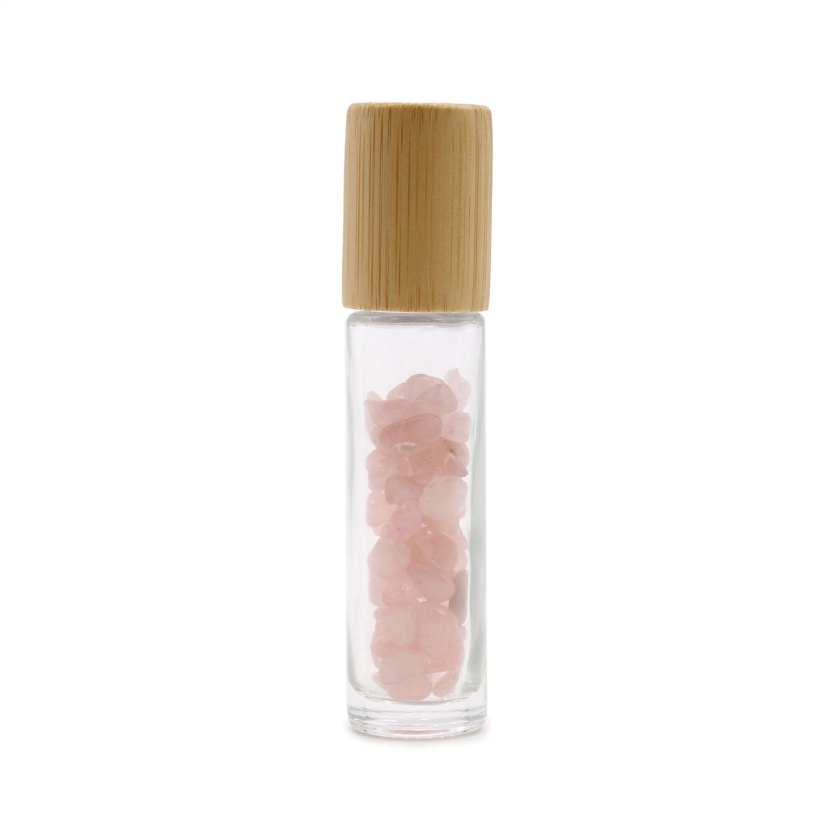 Roll-on huile essentielle avec bille en Quartz Rose - photo 2