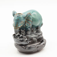 Backflow Incense Burner - Elephant at Pool