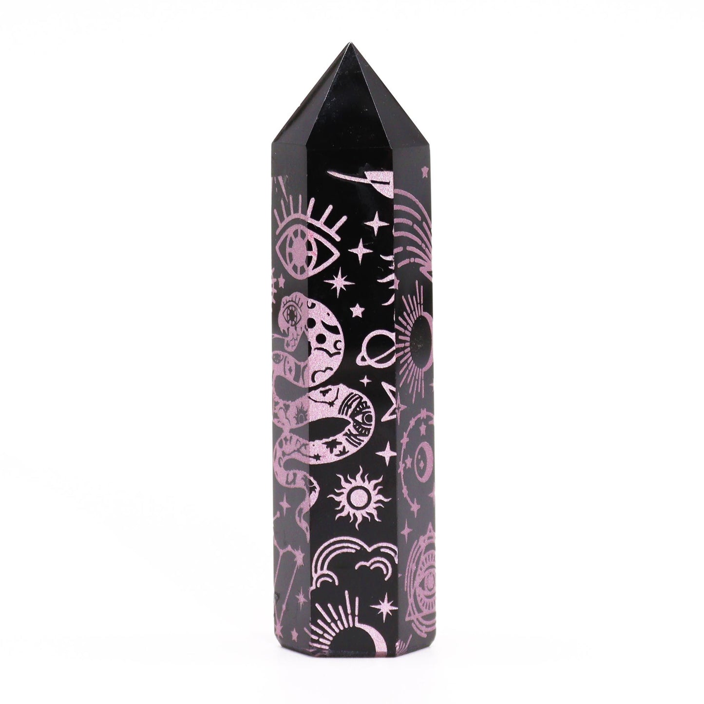 Pointe d'Obsidienne Noire - Mystic Story - rose pink - photo 5