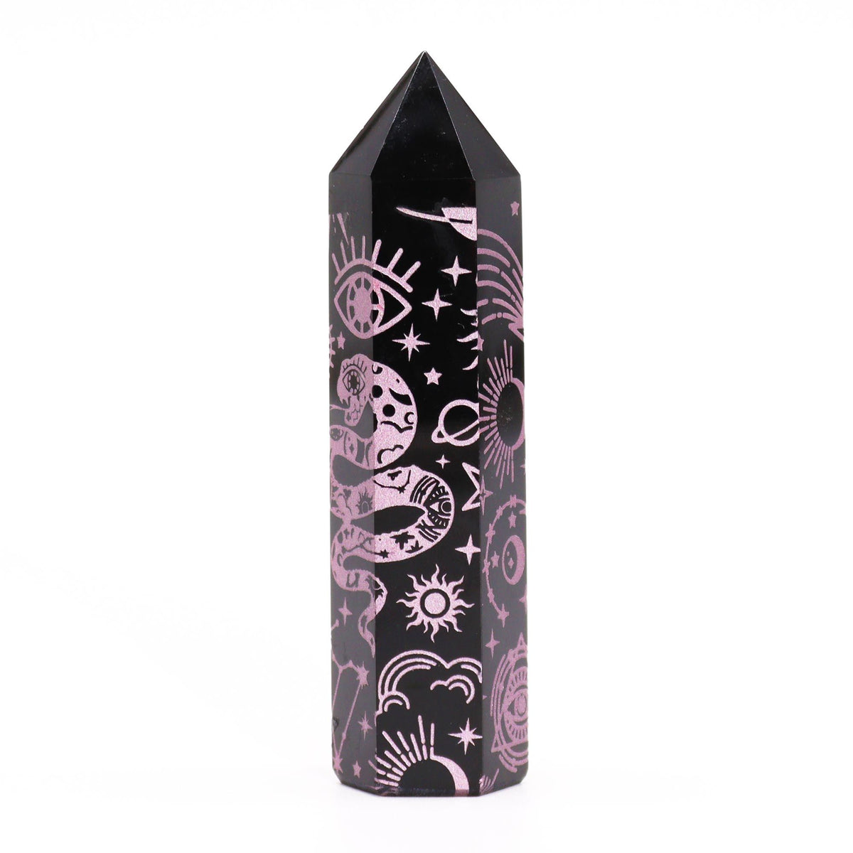 Pointe d'Obsidienne Noire - Mystic Story - rose pink - photo 5