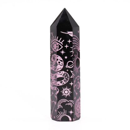 Pointe d'Obsidienne Noire - Mystic Story - rose pink - photo 5