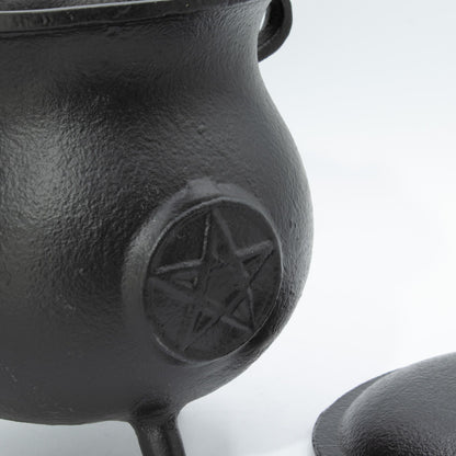 Chaudron en Fonte avec Pentagramme — Très Grand Modèle — 23 × 18 cm - photo 4