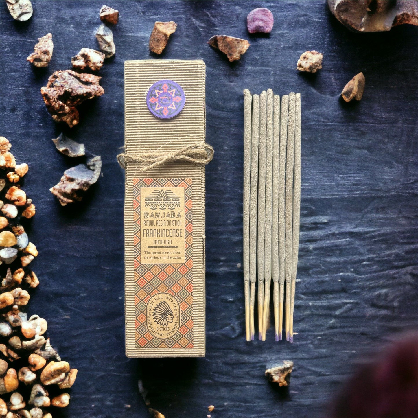Encens Résine Oliban sur Bâton - Méditation & Spiritualité