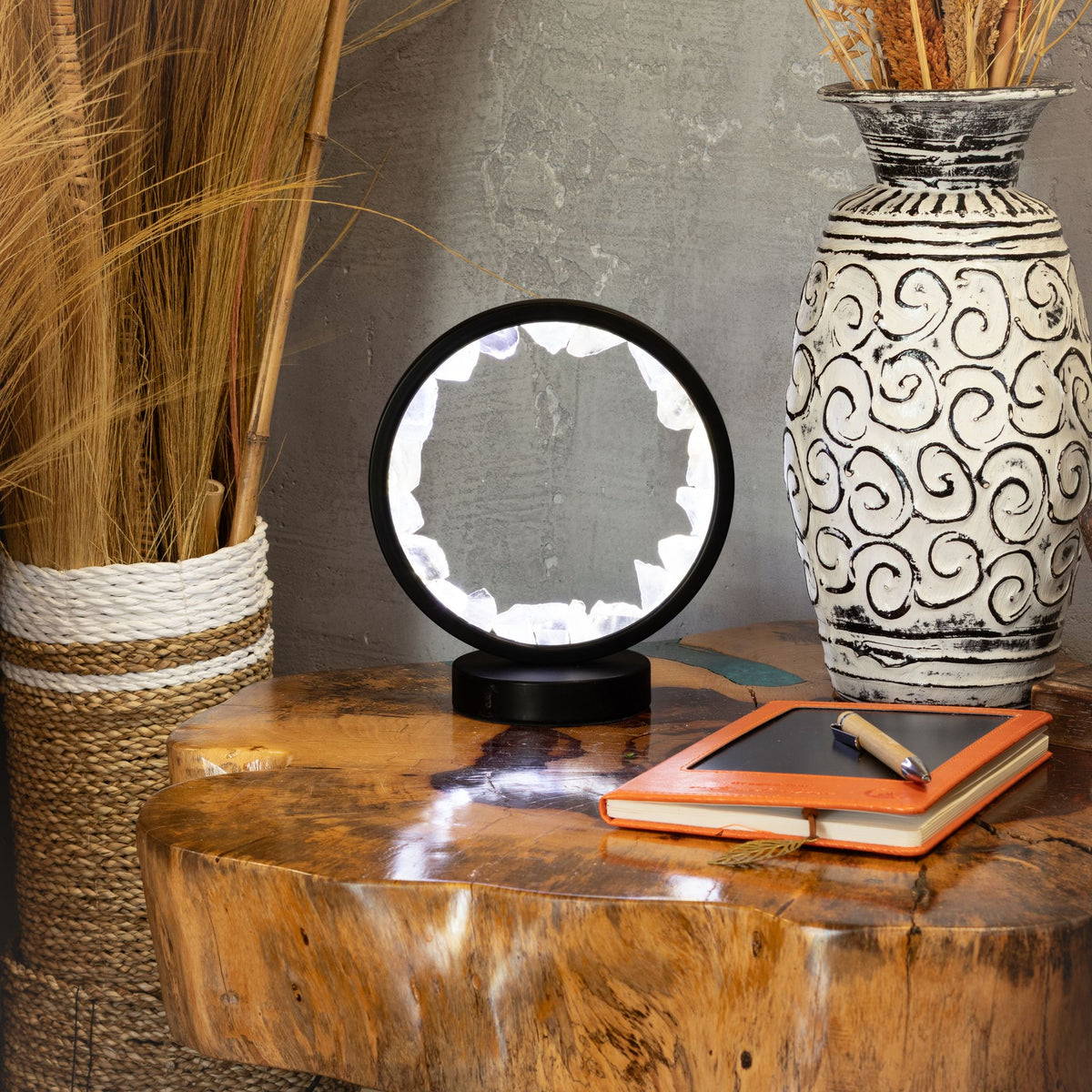 Lampe Halo Cristal de Roche — Esprit Zen - photo 4