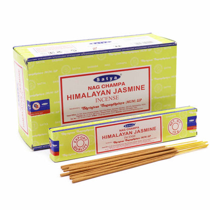 Encens Satya Jasmin de l'Himalaya 15 g - Apaisement & Sérénité – photo 2