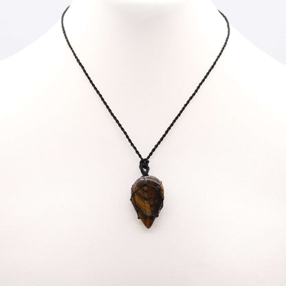 Pendentif Œil de Tigre Larme - Protection & Clarté – photo 3
