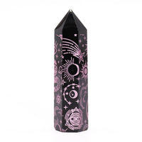 Pointe d'Obsidienne Noire - Mystic Story - rose pink - photo 6