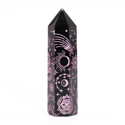 Pointe d'Obsidienne Noire - Mystic Story - rose pink - photo 6