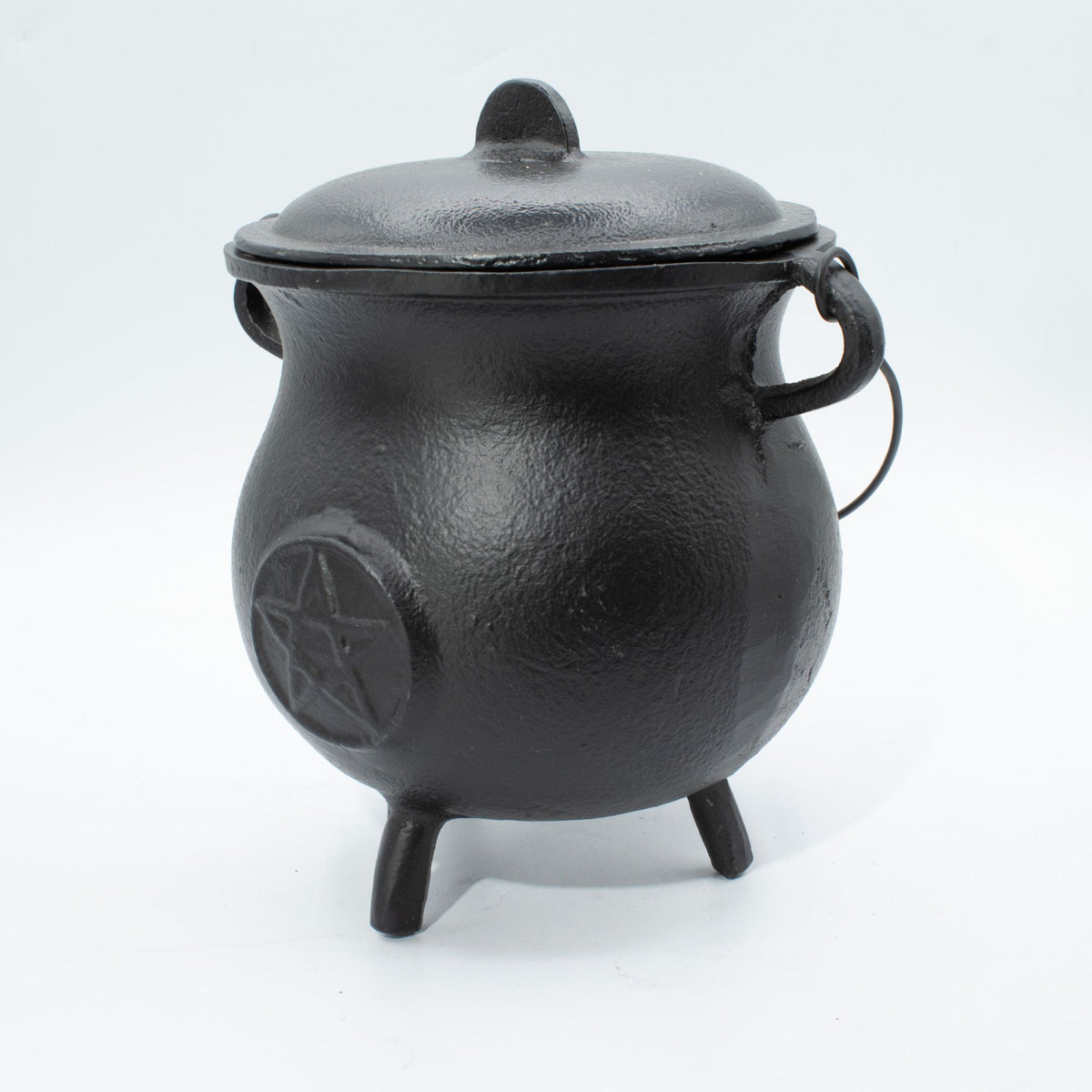 Chaudron en Fonte avec Pentagramme — Très Grand Modèle — 23 × 18 cm - photo 5