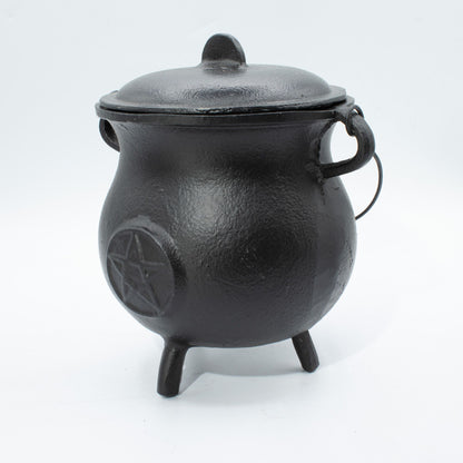 Chaudron en Fonte avec Pentagramme — Très Grand Modèle — 23 × 18 cm - photo 5
