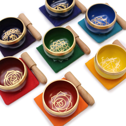 Bols Tibétains 7 Chakras - Coffret Méditation Complet – photo 4