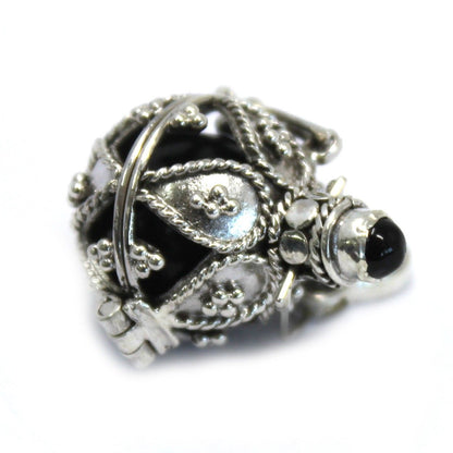 Clochette Ange Argent 925 Bali - Pendentif Artisanal 16mm – photo 5