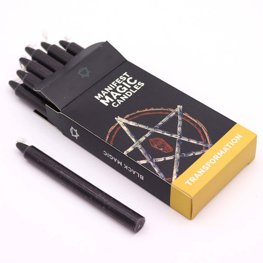 Bougies Rituelles Noires — Transformation — Lot de 12 - photo 2