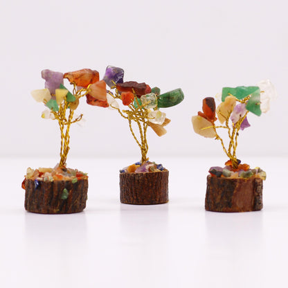Arbre de Vie Pierres Naturelles 6cm - Mini Format – photo 3