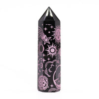 Pointe d'Obsidienne Noire - Mystic Story - rose pink - photo 7