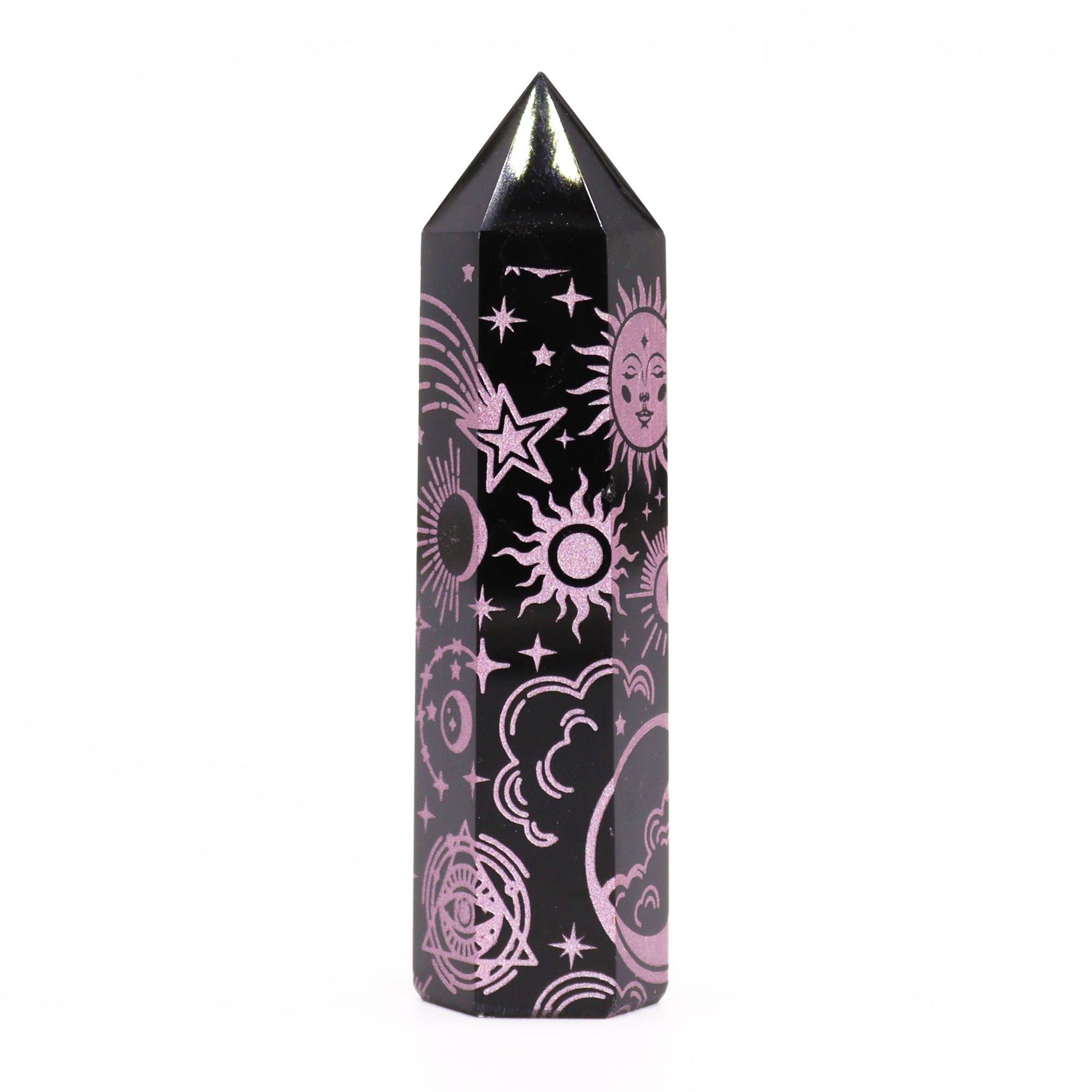 Pointe d'Obsidienne Noire - Mystic Story - rose pink - photo 7