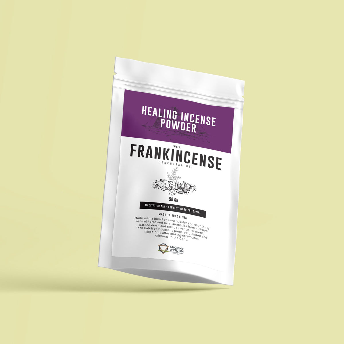 Poudre d'Encens Oliban 50g - Purification & Méditation – photo 3