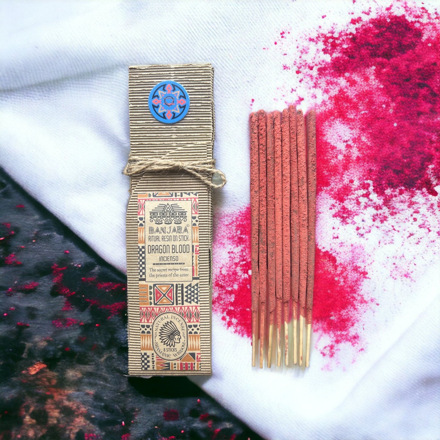 Encens Sang de Dragon - Résine Rituelle Bâton 20cm