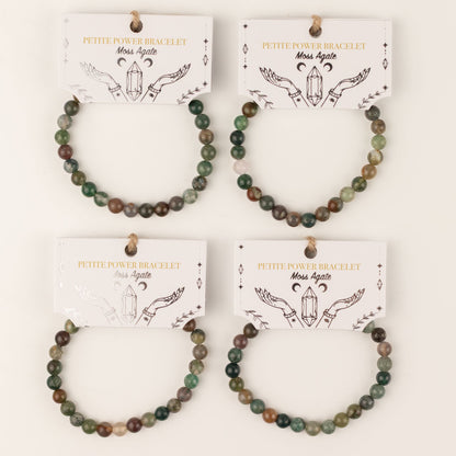 Bracelet Agate Mousse — Perles de 6 mm - photo 7