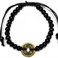 Bracelet Bali Feng Shui porte-bonheur - black