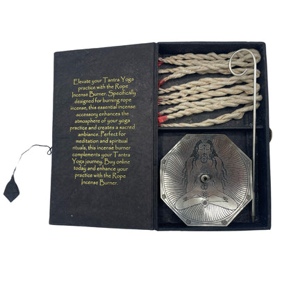 Encens Corde 7 Chakras - Coffret Mandala & Support Argenté – photo 4