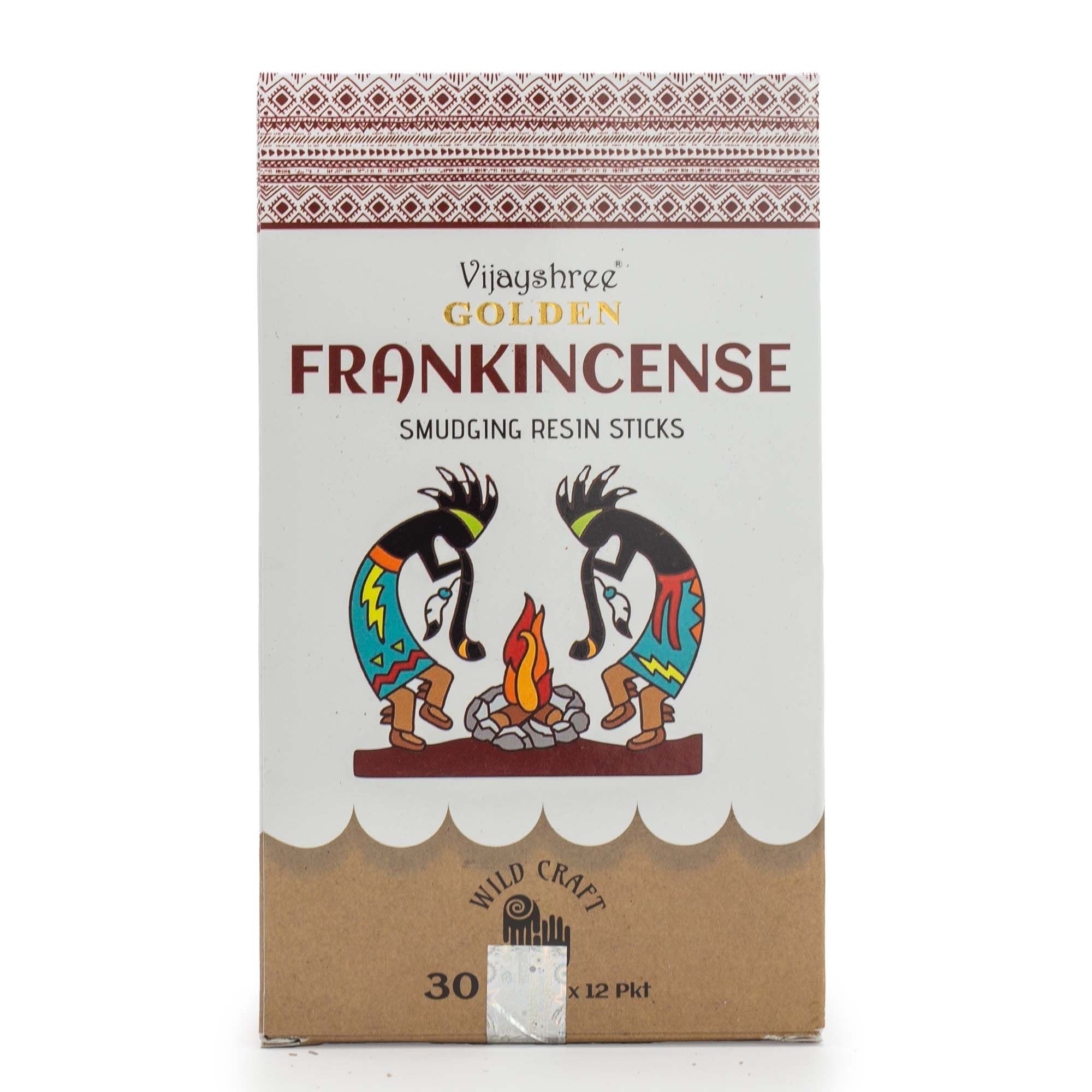 30g Golden Frankincense Smudging Resin Sticks (6s)