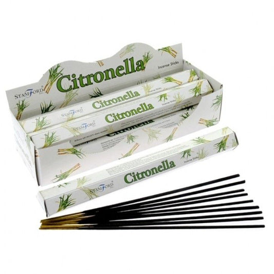 Encens Citronnelle Premium - Anti-Moustiques Naturel