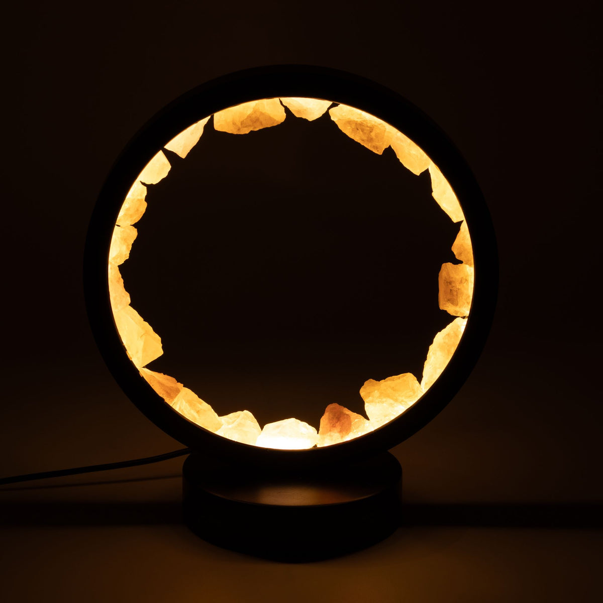 Lampe Halo Quartz Rose — Corps Zen - photo 4
