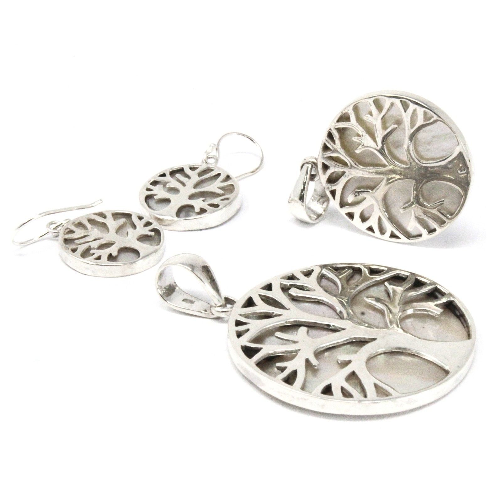 Bracelet Arbre de Vie Nacre 15mm - Douceur Féminine & Équilibre – photo 4