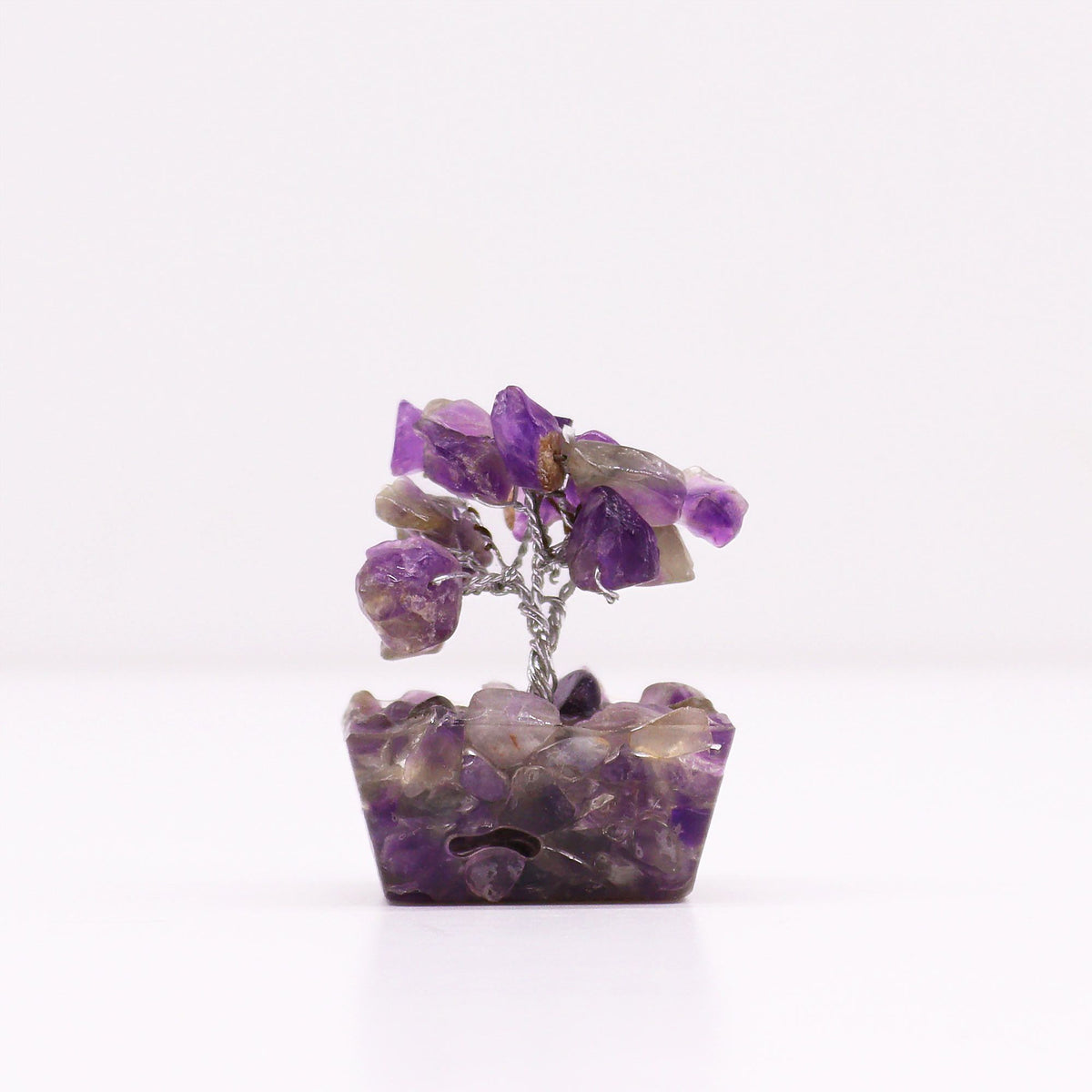 Mini Arbre Améthyste sur Base Orgonite - Lithothérapie – photo 3
