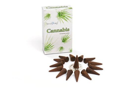 Encens Cônes Cannabis - Relaxation & Détente Naturelle