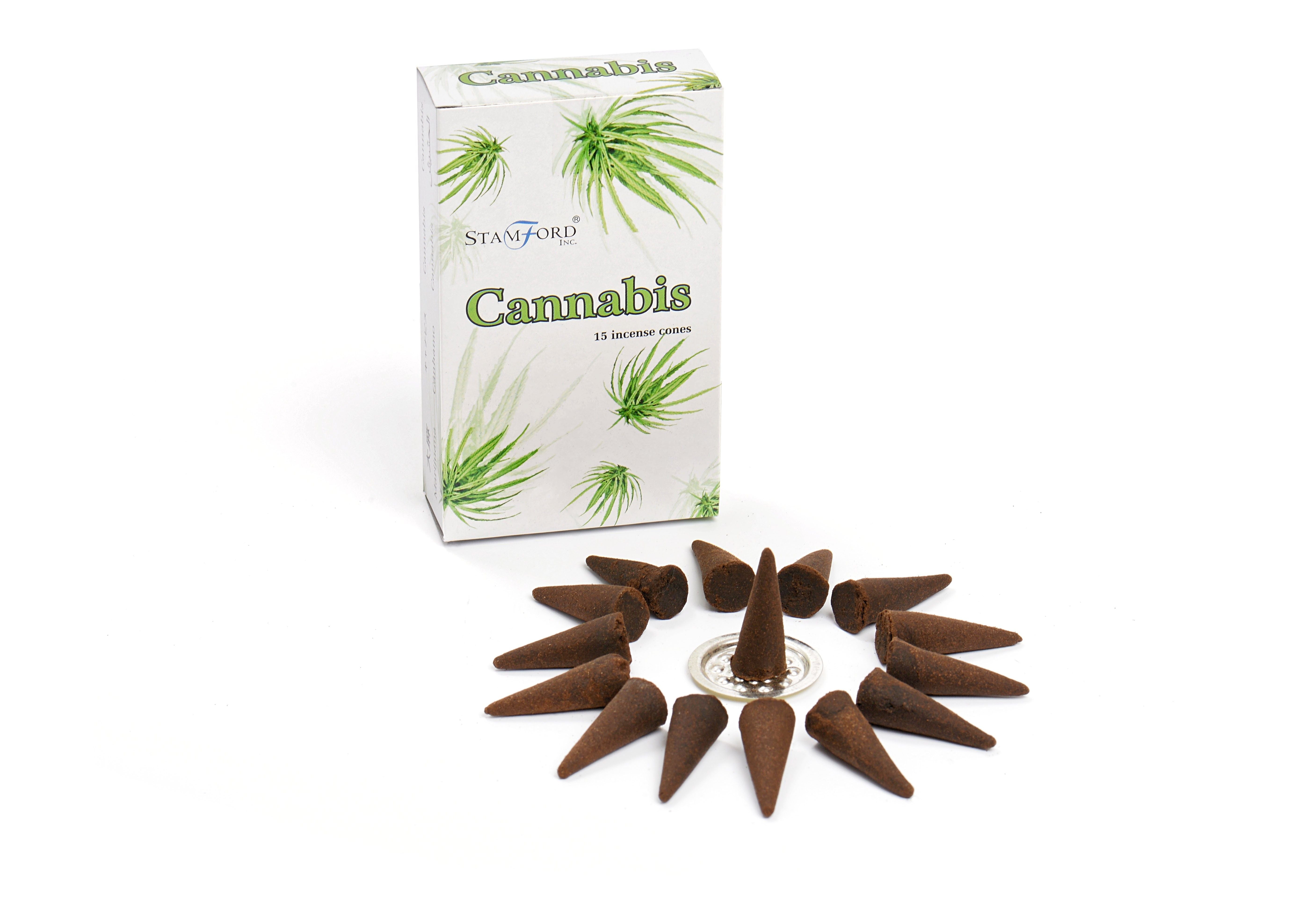 Encens Cônes Cannabis - Relaxation & Détente Naturelle