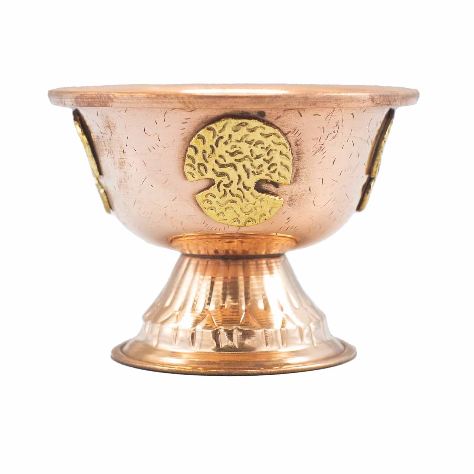Calice Rituel Arbre de Vie 12x9cm - Cuivre Antique – photo 3