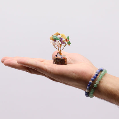 Arbre de Vie Pierres Naturelles 6cm - Mini Format – photo 4