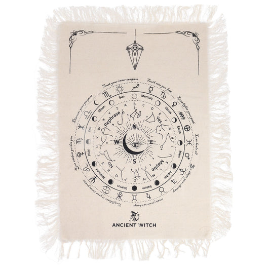 Tapis de Pendule Œil Omniscient — Sorcière Antique