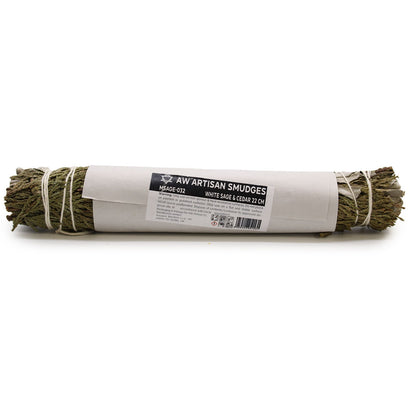 Bâton de Sauge Blanche & Cèdre 22cm - Purification - photo 2