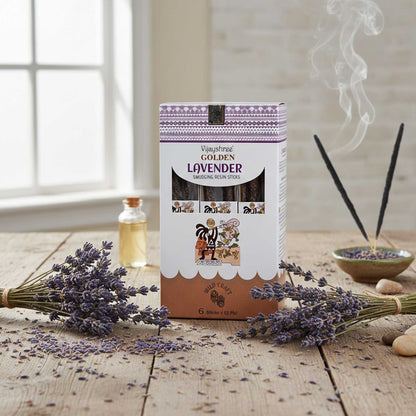 Bâtons de Résine Lavande Golden Smudging - 30g