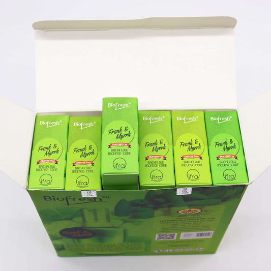 Biofresh Backflow Incense Cones (40 cones) - Frank & Myrrh