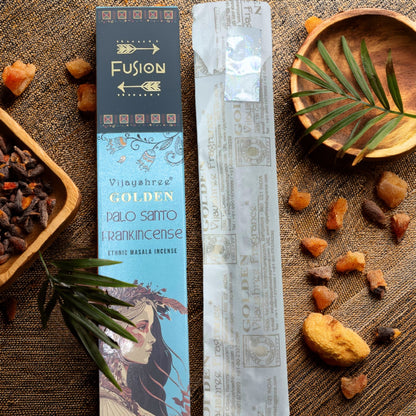 Encens Palo Santo & Oliban 15g - Purification Sacrée