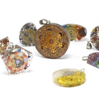 Orgonite Power Pendant - Heart Tree of Life