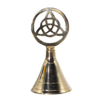 Cloche d'Autel Triquetra Laiton - Rituel & Méditation – photo 2