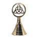 Cloche d'Autel Triquetra Laiton - Rituel & Méditation – photo 2