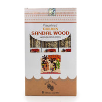 Golden Sandal Wood Smudging Resin Sticks - 30g