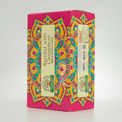 Encens Masala Santal Cannelle - Namaste Mandala 15 Bâtons – photo 7