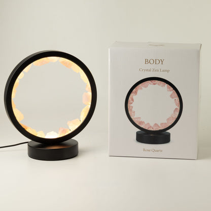 Lampe Halo Quartz Rose — Corps Zen - photo 5