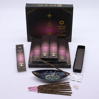 Rose Quartz Crystal Scents Smudge Incense - Rose