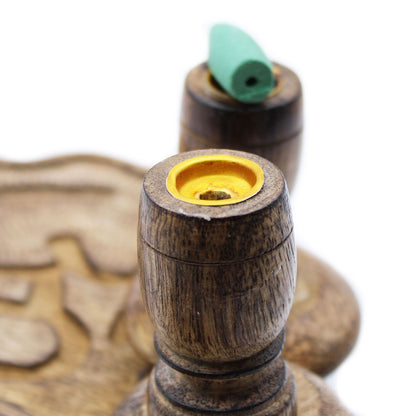 Brûleur Encens Backflow Bois de Manguier - Ohm – photo 2