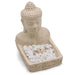 Brûle-Encens Pierre Bouddha Feng Shui Crème - Purification